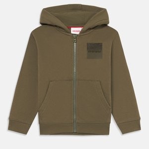 HOODED CARDIGAN - Zip-up sweatshirt - kalamata