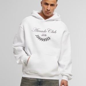 ARCADE CLUB FLUFFY - Hoodie - white ARCADE CLUB FLUFFY - Hoodie - white