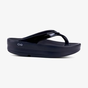 OOMEGA RECOVERY - Pool shoes - black