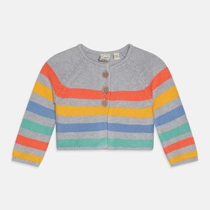 BRIGHT AS A BUTTON CARDI - Cardigan - grey marl