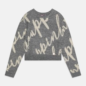 JUMPER GIRL - Jumper - grigio scuro/dark grey JUMPER GIRL - Jumper - grigio scuro/dark grey