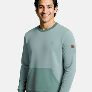 ALVARSON - Sweatshirt - mint dunkelmint ALVARSON - Sweatshirt - mint dunkelmint