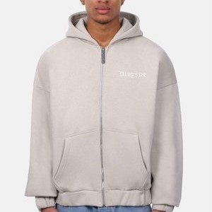 Zip-up sweatshirt - light grey