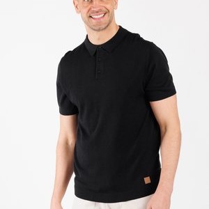 MP SIENA - Polo shirt - black MP SIENA - Polo shirt - black