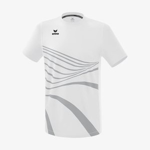 RUNNING - TEXTIL - RACING - Sports T-shirt - weiss RUNNING - TEXTIL - RACING - Sports T-shirt - weiss
