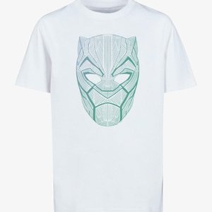 BLACK PANTHER - TRIBAL MASK - Print T-shirt - white BLACK PANTHER - TRIBAL MASK - Print T-shirt - white