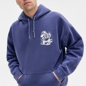 ART DEPARTMENT HOODIE - Sweatshirt - navy ART DEPARTMENT HOODIE - Sweatshirt - navy