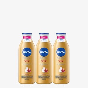 3ER SET BODY LOTION VITAL 3 X 250 ML - Moisturiser - transparent