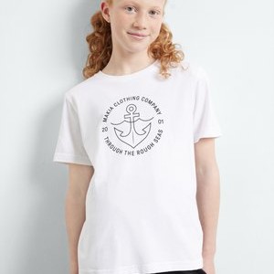 HOOK UNISEX - Print T-shirt - white HOOK UNISEX - Print T-shirt - white