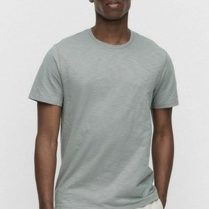 HARRY CREW NECK TEE - Basic T-shirt - light green HARRY CREW NECK TEE - Basic T-shirt - light green