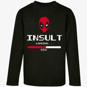DEADPOOL - INSULT LOADING - Long sleeved top - black DEADPOOL - INSULT LOADING - Long sleeved top - black