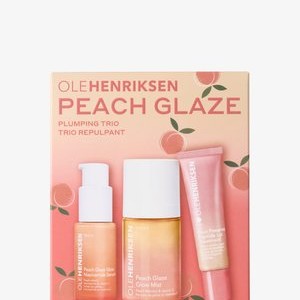 PEACH GLAZE PLUMPING TRIO SET - Skincare set PEACH GLAZE PLUMPING TRIO SET - Skincare set