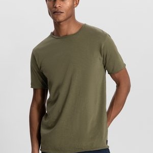 MC QUEEN - Basic T-shirt - army green MC QUEEN - Basic T-shirt - army green