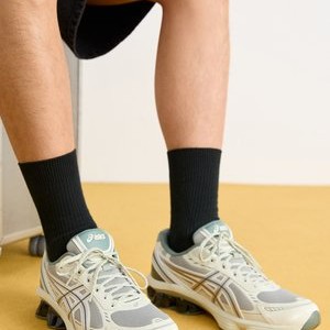 GEL KINETIC FLUENT UNISEX - Trainers - seal grey/pure silver