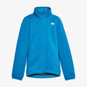 Fleece jacket - cyanblau melange Fleece jacket - cyanblau melange