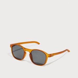 HEAT UNISEX - Sunglasses - obsidian black/matte crystal ochre