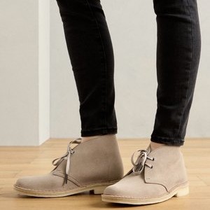 DESERT - Lace-up ankle boots - sand DESERT - Lace-up ankle boots - sand