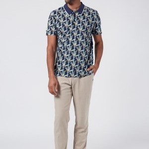 I WORK FOR A LIVIN' WITH PLANT - Polo shirt - dark blue I WORK FOR A LIVIN' WITH PLANT - Polo shirt - dark blue