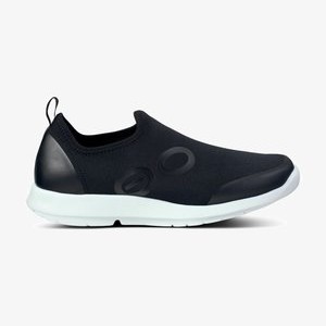 OOMG SPORT RECOVERY - Slip-ons - white black OOMG SPORT RECOVERY - Slip-ons - white black