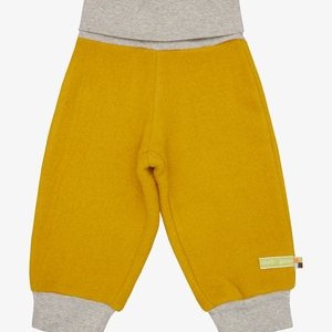 WOLLFLEECE-HOSE - Tracksuit bottoms - curry WOLLFLEECE-HOSE - Tracksuit bottoms - curry