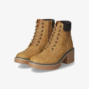 Platform ankle boots - beige Platform ankle boots - beige
