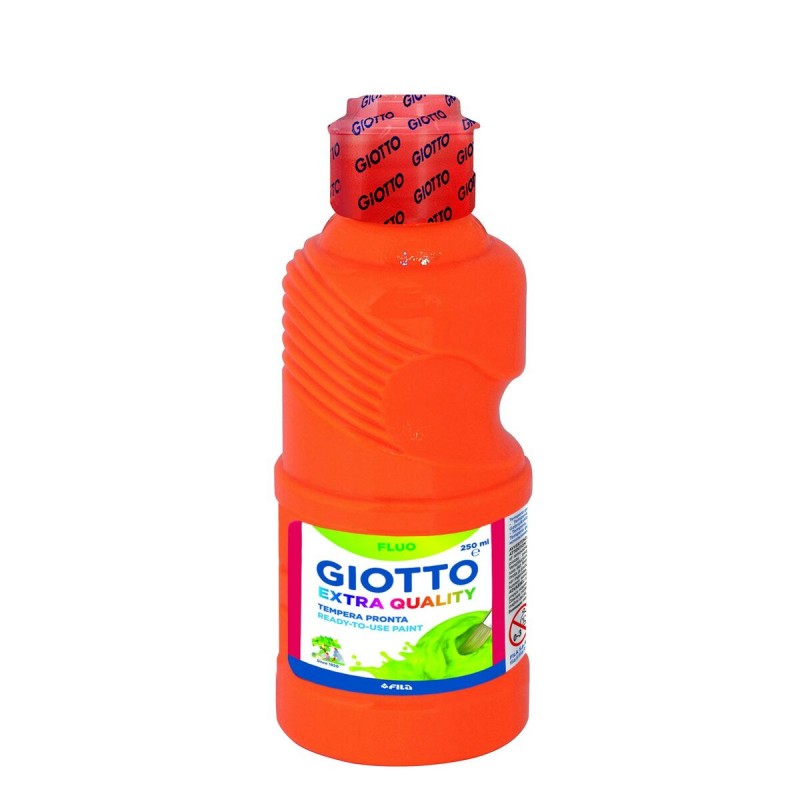 Темпера Giotto Fluo Оранжевый 250 ml (8 штук)