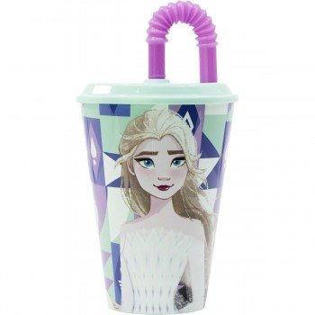 Стакан с Соломинкой Frozen CZ11363 430 ml
