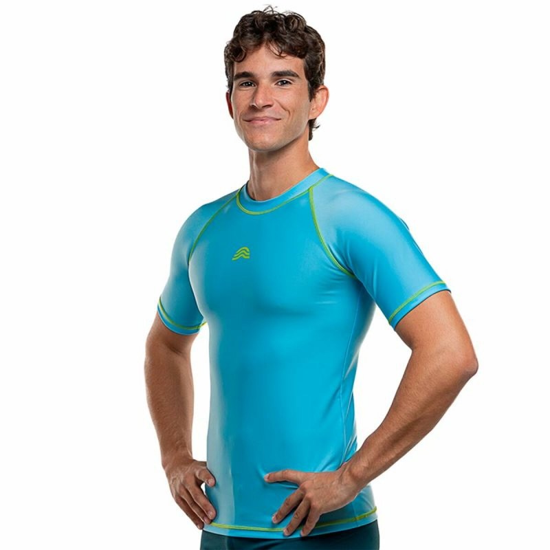 Спортивная футболка с коротким рукавом Aquarapid Aquarapida Синий Индиго