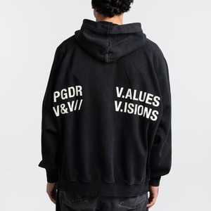 Zip-up sweatshirt - vintage black Zip-up sweatshirt - vintage black