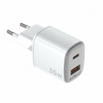 Сетевое зарядное устройство Celly UPTC1USB1USBC35