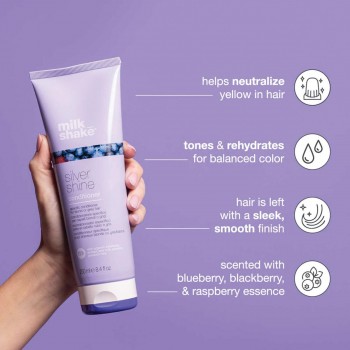 Кондиционер для светлых или седых волос Milk Shake