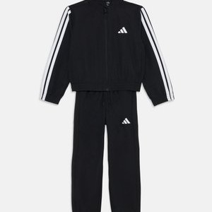 ESSENTIALS CLIMACOOL TRACKSUIT JUNIOR UNISEX SET - Tracksuit - black/white ESSENTIALS CLIMACOOL TRACKSUIT JUNIOR UNISEX SET - Tracksuit - black/white