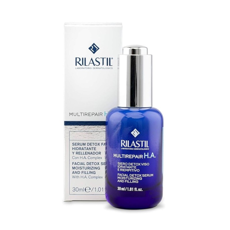 Сыворотка с гиалуроновой кислотой для лица Rilastil Multirepair H.A. Facial Detox Serum 1 L