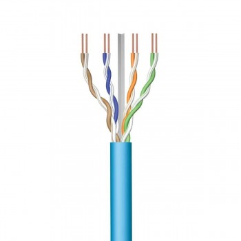 Жесткий сетевой кабель UTP кат. 6 Ewent IM1222 Синий 50 m