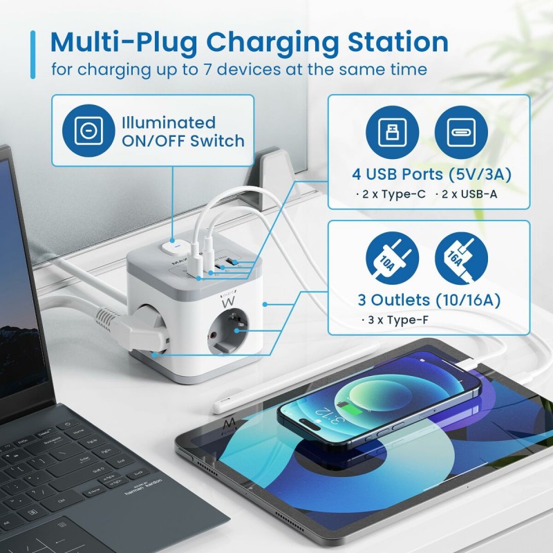 свинец Ewent EW3863 (1,5 m)