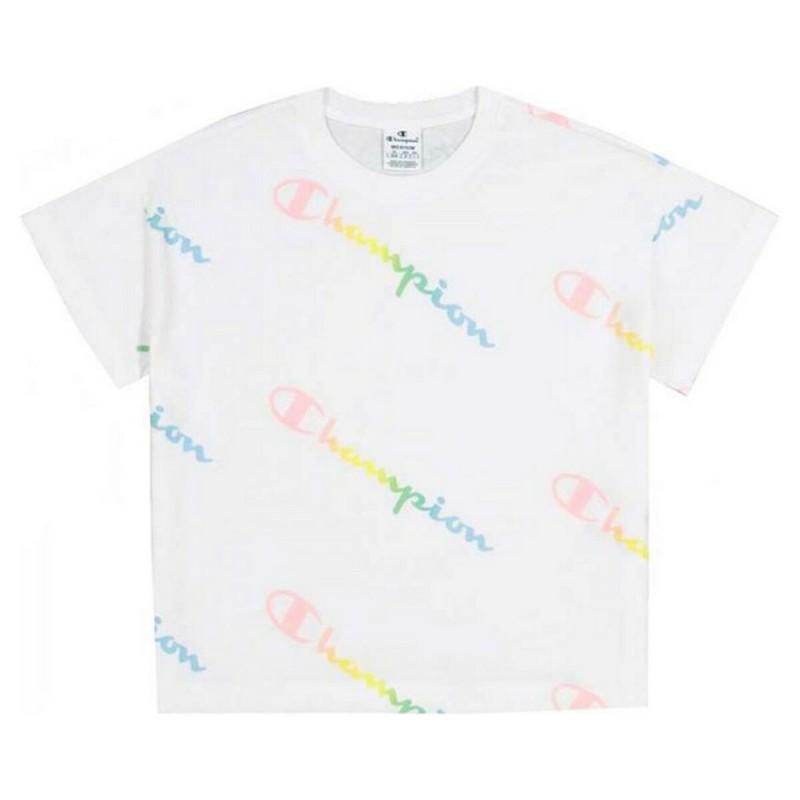 Футболка с коротким рукавом мужская Champion Crewneck Croptop Размер L Белый