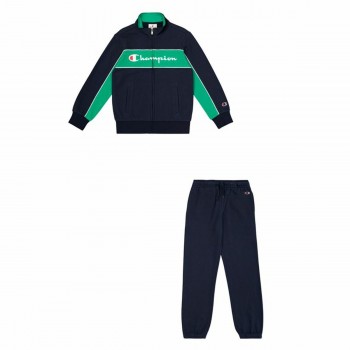 Детский спортивных костюм Champion Full Zip Suit Темно-синий Тёмно Синий