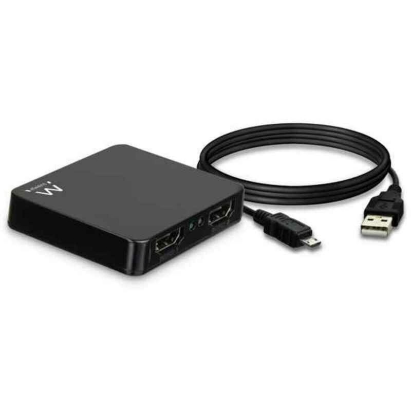 Переключатели HDMI Ewent EW3720 4K Чёрный