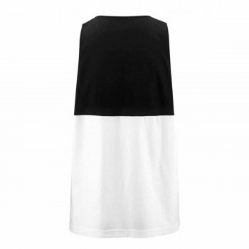 Мужская футболка без рукавов Kappa Eric CKD Белый Чёрный