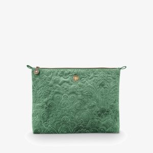 FLAT POUCH  - Wash bag - green