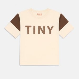 BLOCK TEE UNISEX - Print T-shirt - light cream BLOCK TEE UNISEX - Print T-shirt - light cream