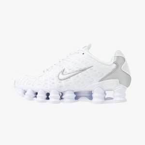 SHOX TL - Trainers - white/metallic silver/max orange SHOX TL - Trainers - white/metallic silver/max orange