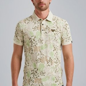 ALLOVER-PRINT - Polo shirt - bone white ALLOVER-PRINT - Polo shirt - bone white