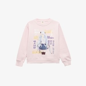 ANIME PRINTED - Sweatshirt - pink ANIME PRINTED - Sweatshirt - pink