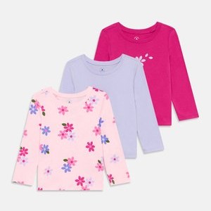3 PACK TODDLER GIRL - Long sleeved top - lilac/light pink/berry 3 PACK TODDLER GIRL - Long sleeved top - lilac/light pink/berry