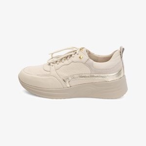 VITAFORM SNEAKER HIRSCHLEDER SOFT - Trainers - beige VITAFORM SNEAKER HIRSCHLEDER SOFT - Trainers - beige