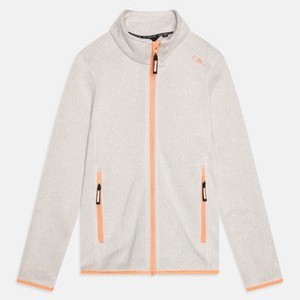 GIRL JACKET - Fleece jacket - vaniglia/salmone GIRL JACKET - Fleece jacket - vaniglia/salmone