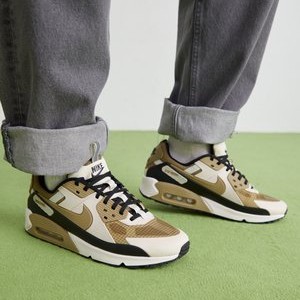AIR MAX 90 DRIFT - Trainers - light orewood brown/khaki/black AIR MAX 90 DRIFT - Trainers - light orewood brown/khaki/black