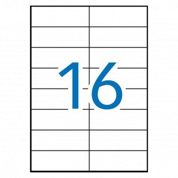 Этикетки для принтера MULTI 3 4708 Белый ректо 100 Листья 105 x 37 mm 105 x 37mm