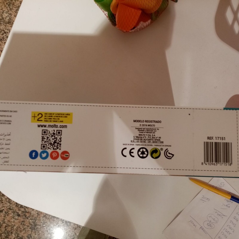 Детский набор посуды Moltó 45 Предметы 15 Предметы